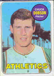 1969 Topps Baseball Cards      397     Chuck Dobson